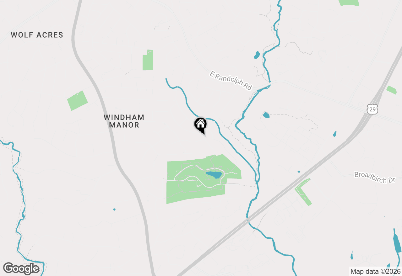 Map of 1118 Downs Drive, Silver Spring, MD 20904