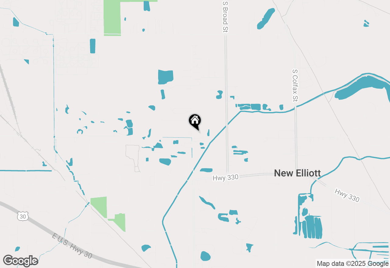 Map of 1635 S Cline Avenue, Griffith, IN 46319