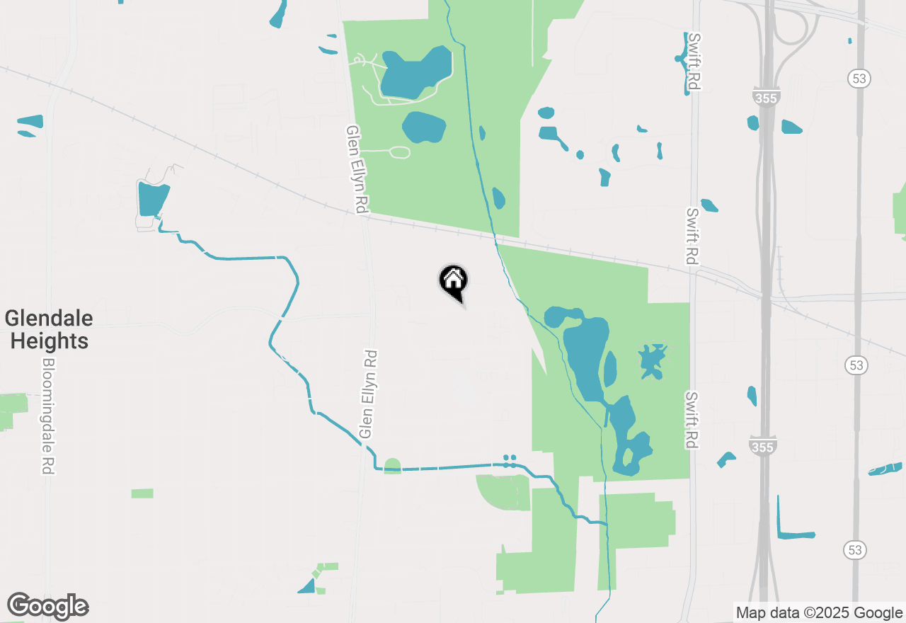 Map of 703 E Fullerton Avenue #107, Glendale Heights, IL 60139