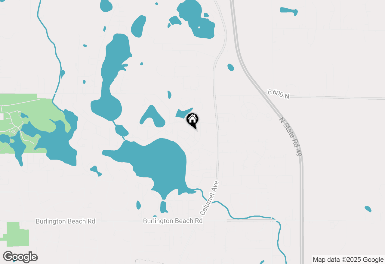 Map of 5407 Smilax Lane, Valparaiso, IN 46383