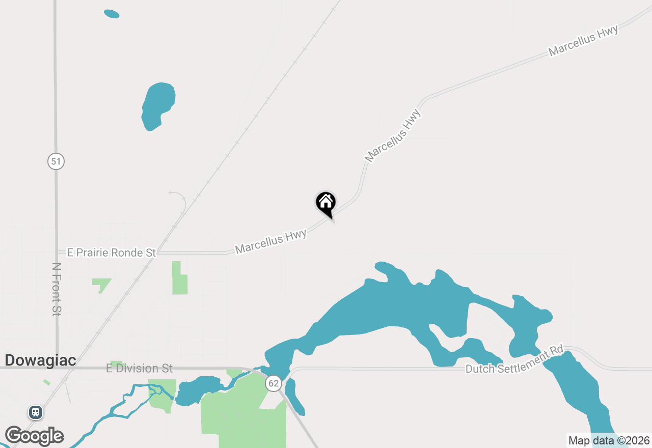 Map of 26839 Marcellus Highway, Dowagiac, MI 49047
