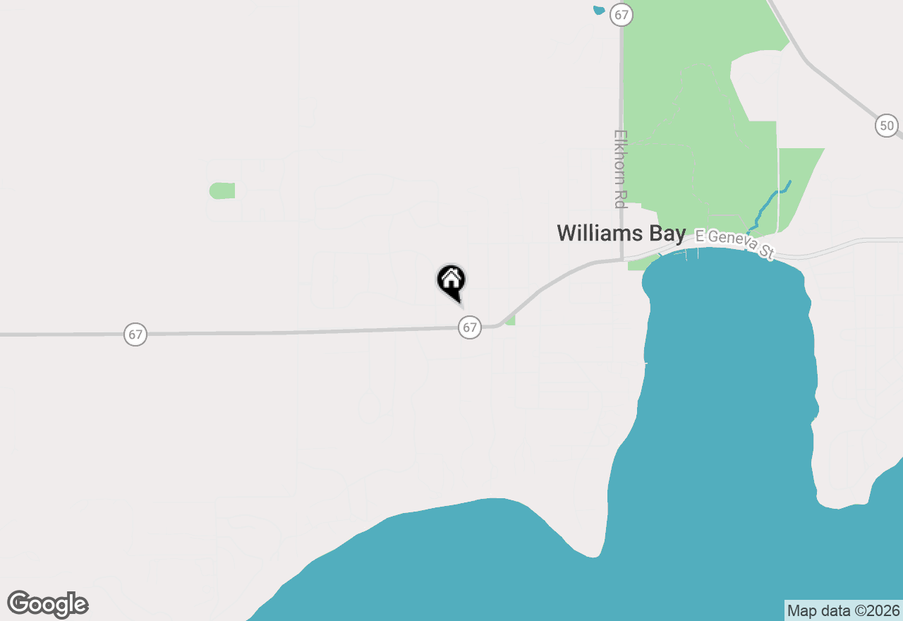 Map of 251 Frost Cir, Williams Bay, WI 53191