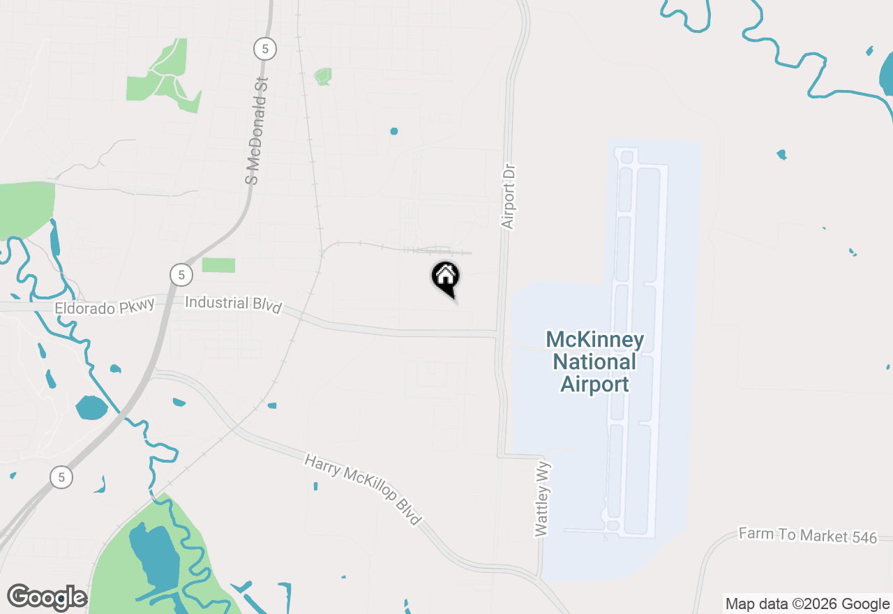 Map of 1227 Westmoreland Drive, Mckinney, TX 75069