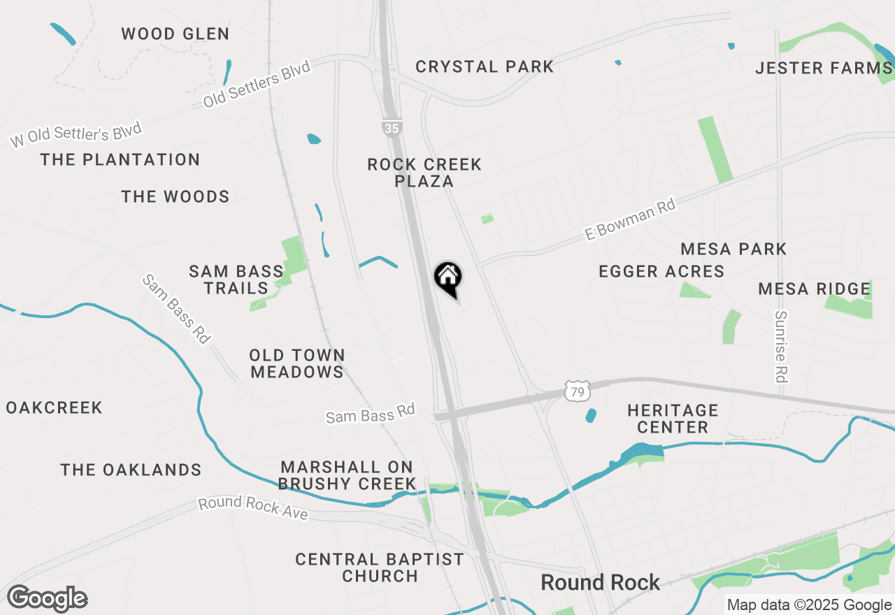 Map of 1606 Dale Cv, Round Rock, TX 78664