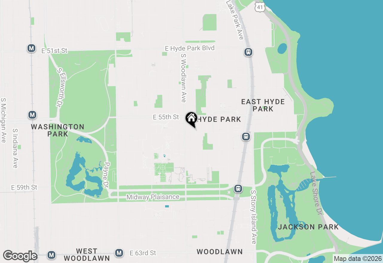 Map of 1222 E 56th Street, Chicago, IL 60637