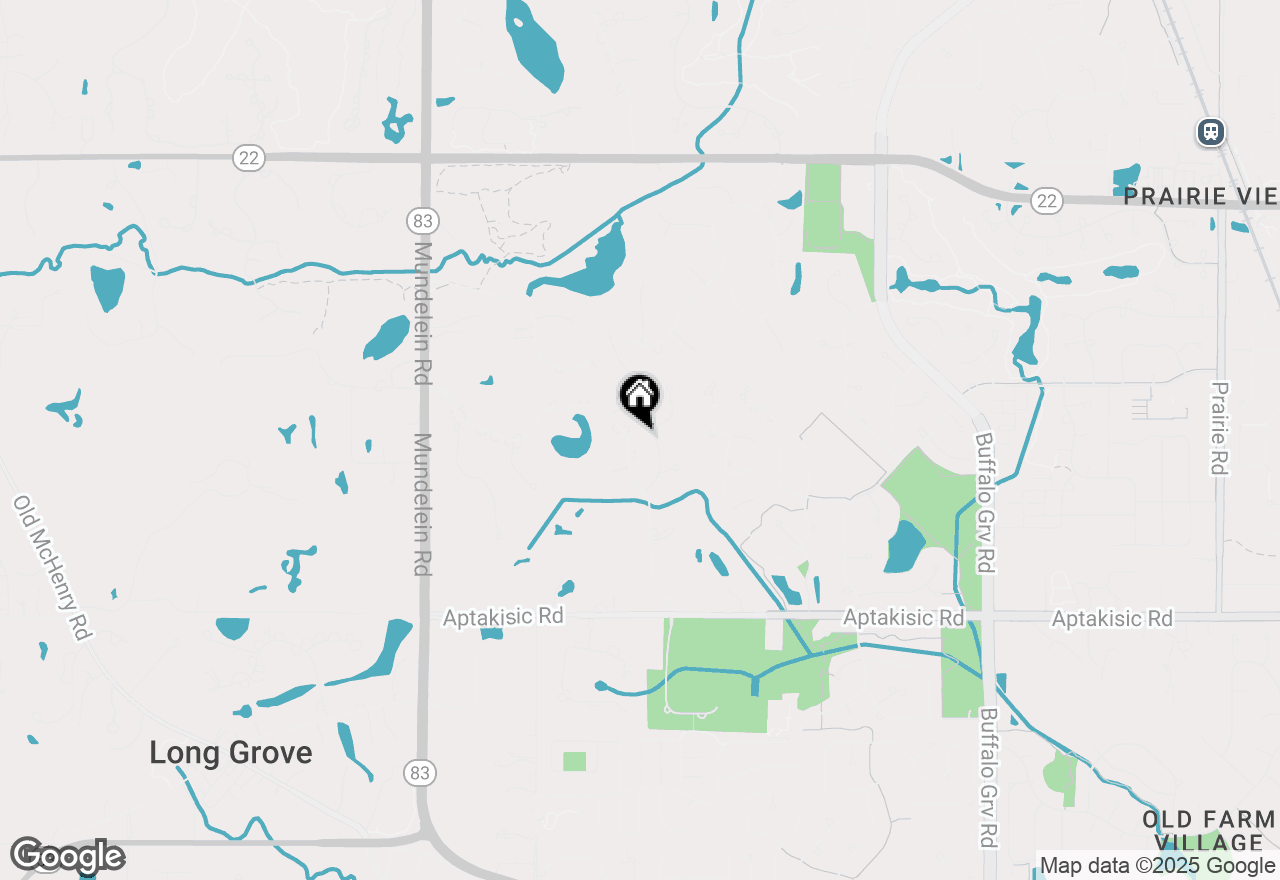 Map of 5251 Hilltop Road, Long Grove, IL 60047