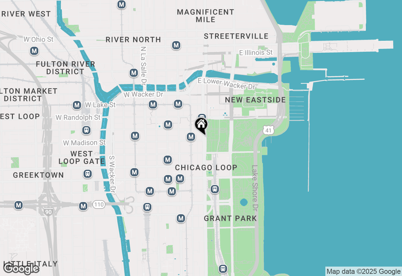 Map of 6 N Michigan Avenue #606, Chicago, IL 60602