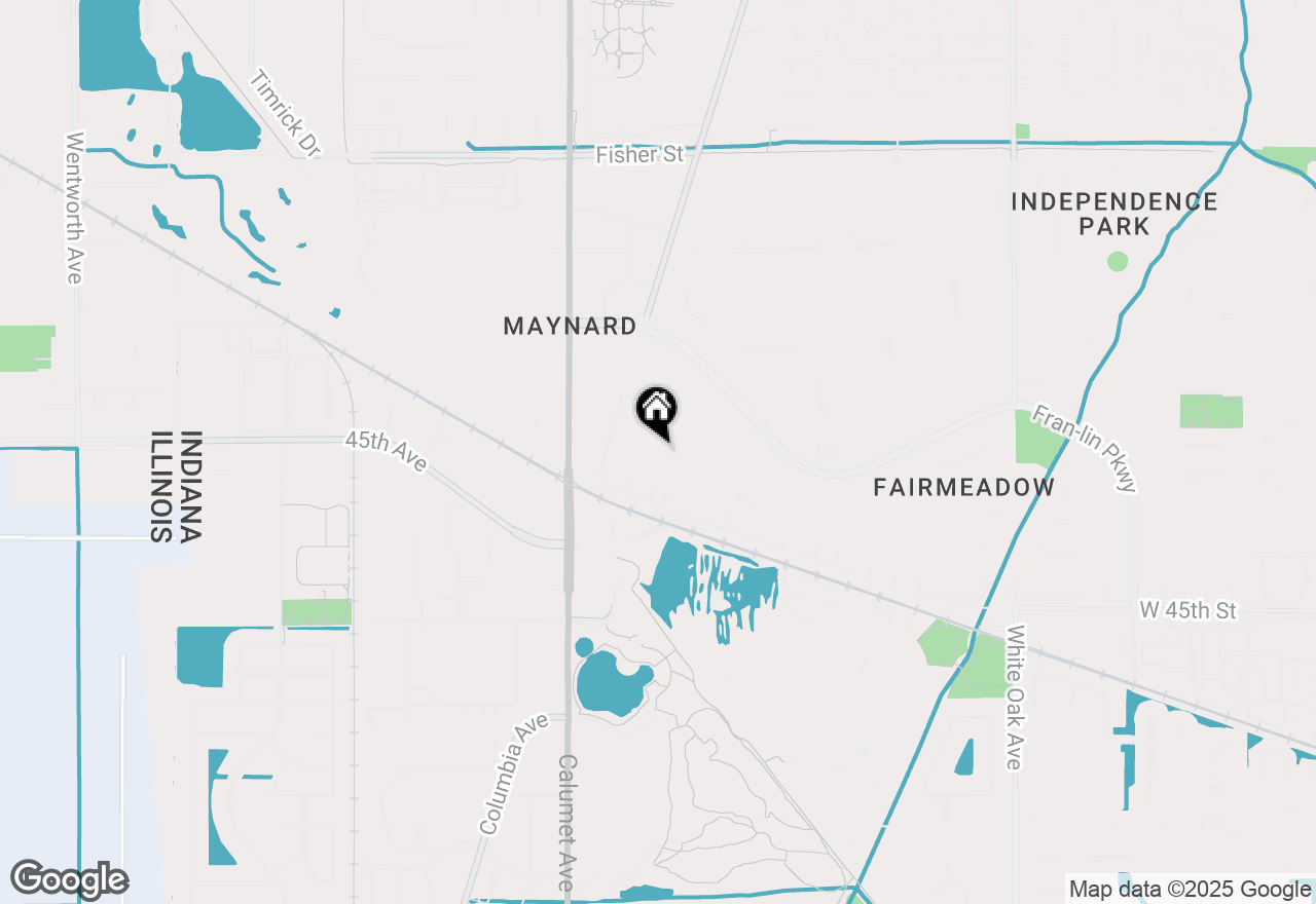 Map of 9418 Verbena Drive, Munster, IN 46321