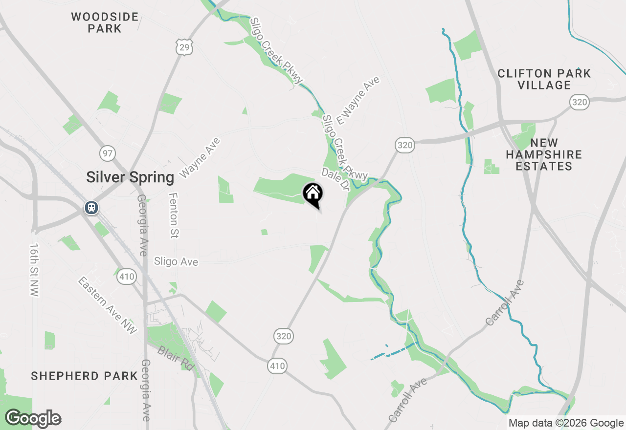 Map of 500 Thayer Avenue #504, Silver Spring, MD 20910