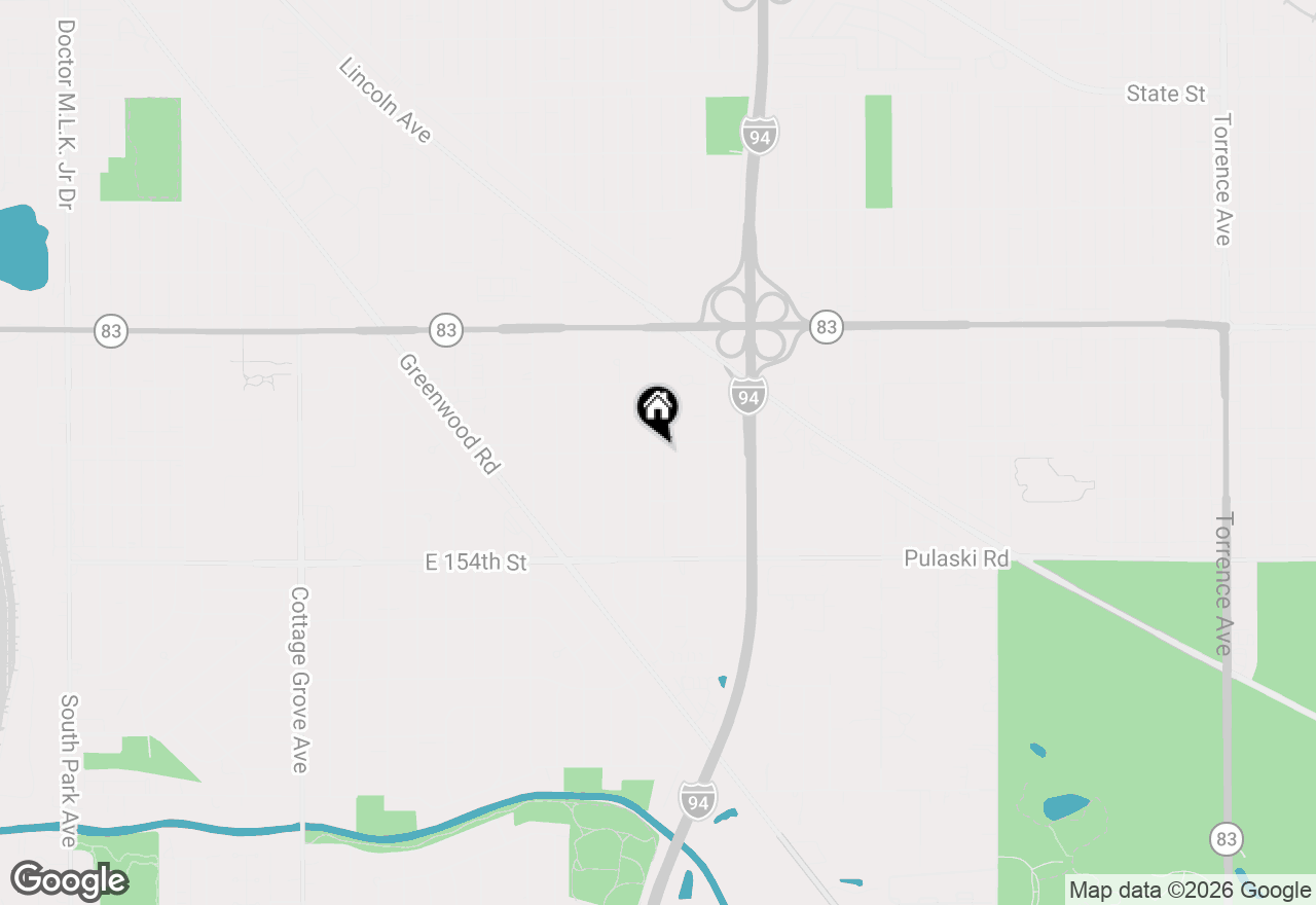Map of 15205 Dorchester Avenue, Dolton, IL 60419