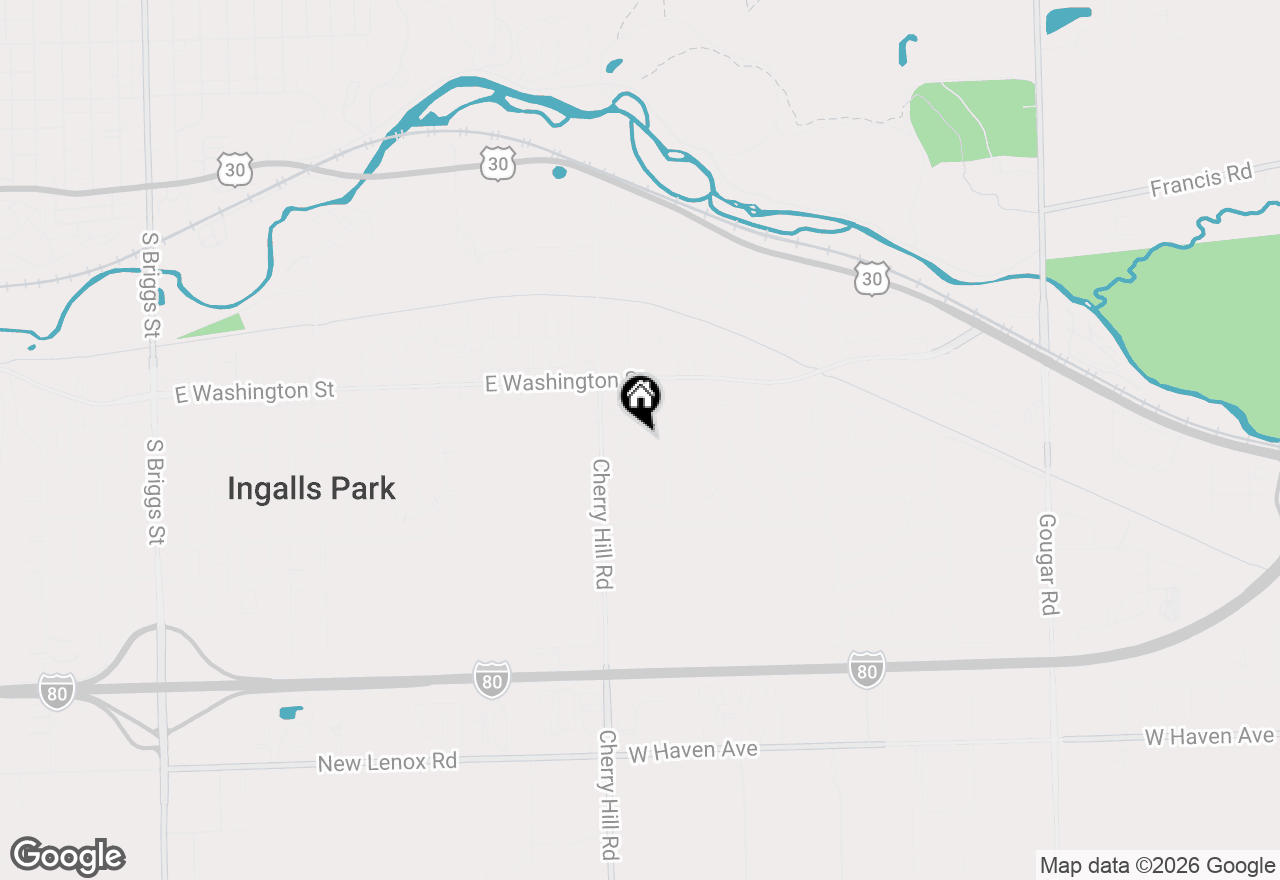 Map of (Address confidential), New Lenox, Illinois 60451