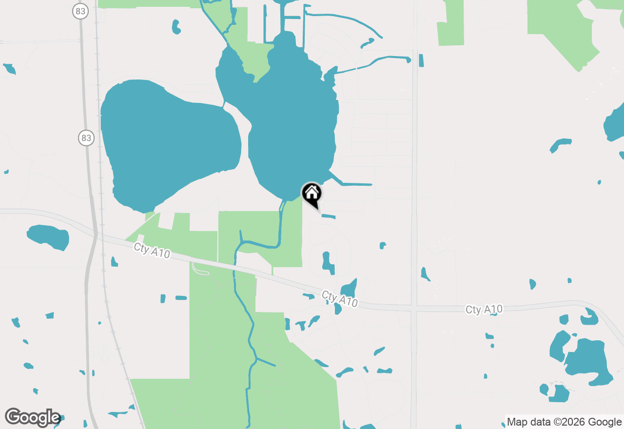 Map of 1723 Cherry Court, Lake Villa, IL 60046