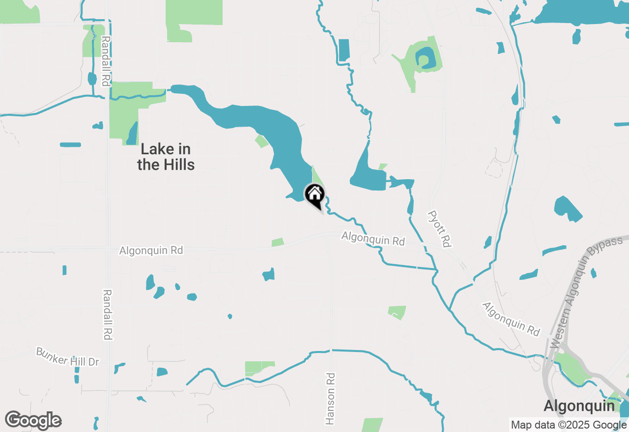 Map of 20 Echo Hill, Lake In The Hills, IL 60156