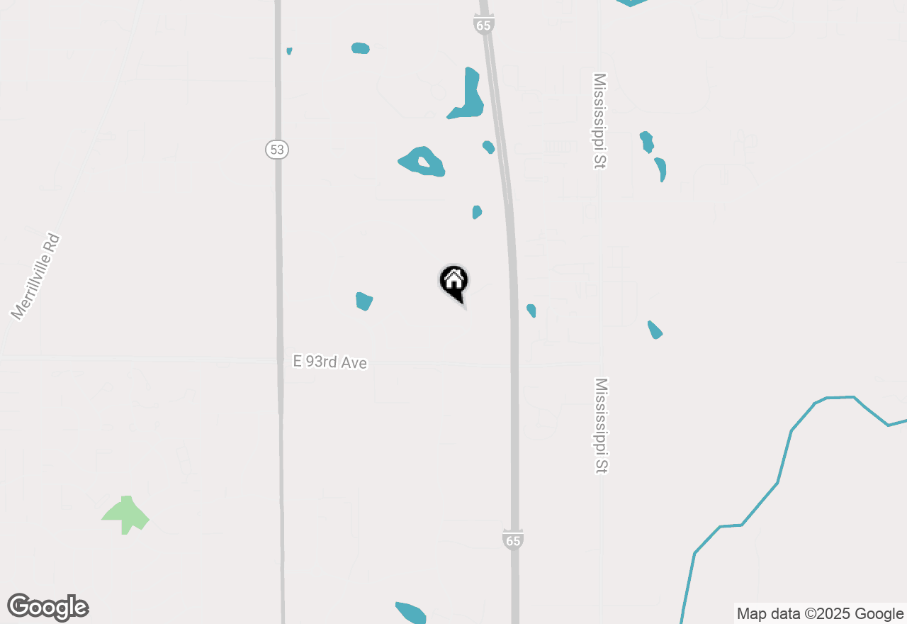 Map of 9170 Carolina Court, Merrillville, IN 46410