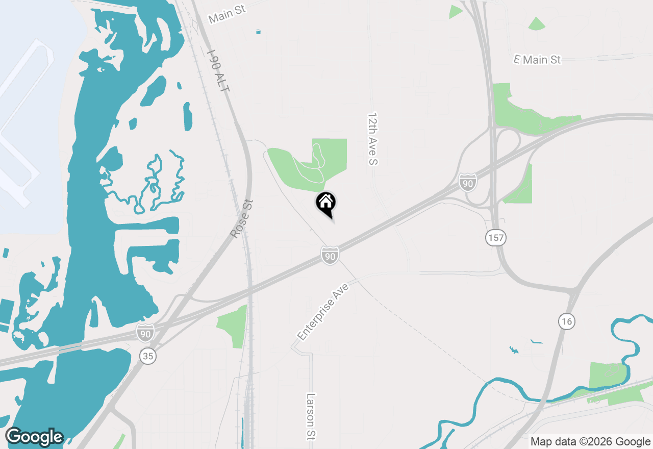 Map of 1323 Lauderdale Pl, Onalaska, WI 54650