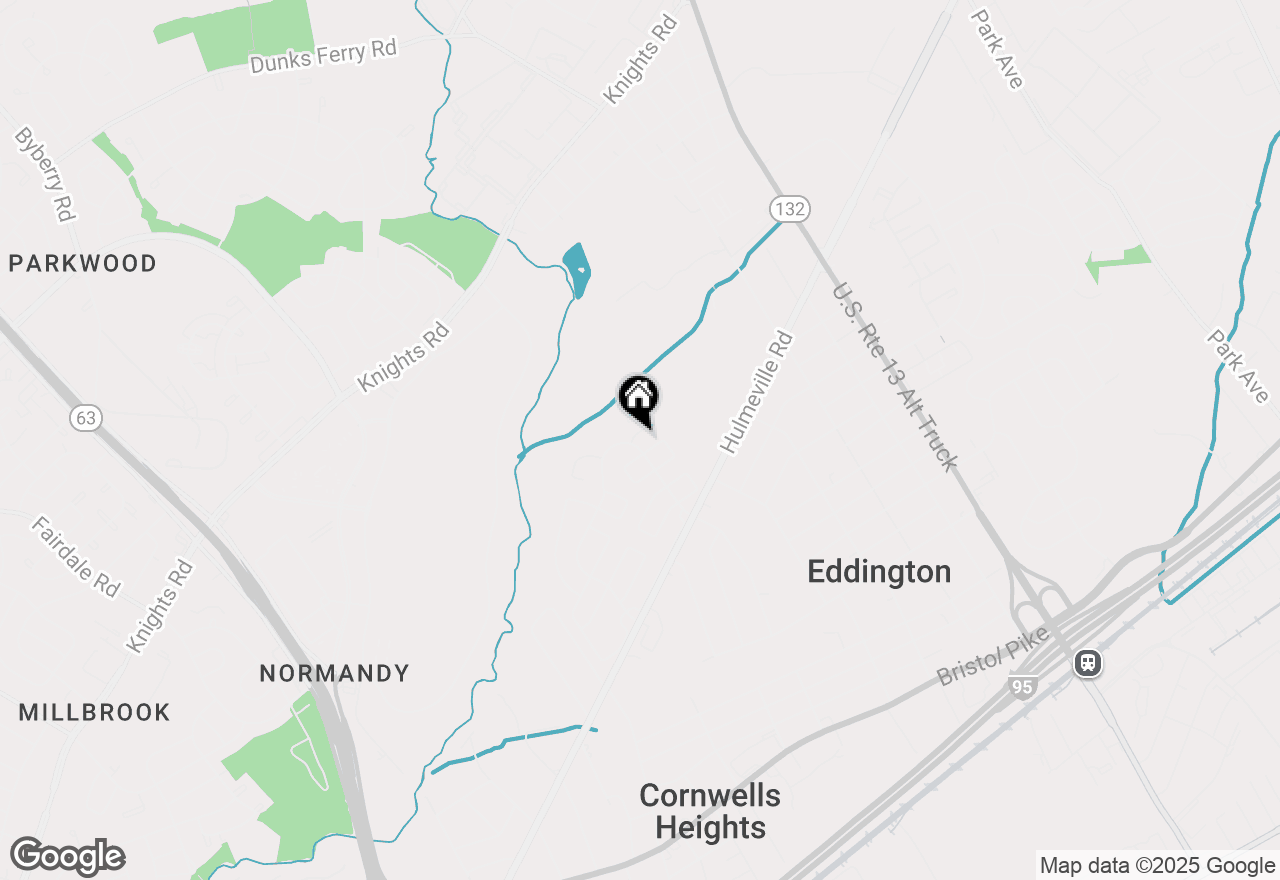 Map of 2404 Elfreths Alley, Bensalem, PA 19020