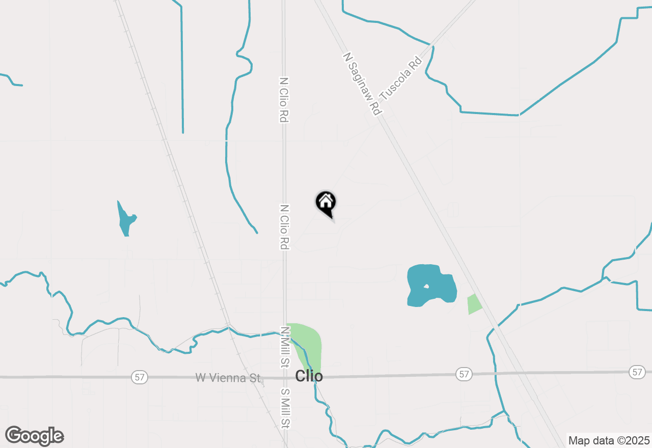 Map of 2433 Denise Drive, Clio, MI 48420