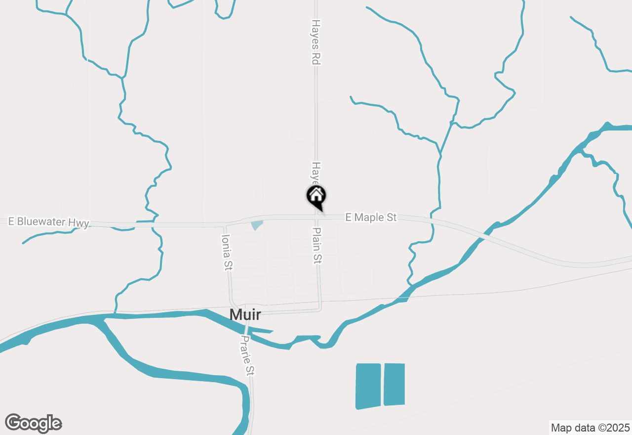 Map of 0 E Blue Water Highway, Muir, MI 48860