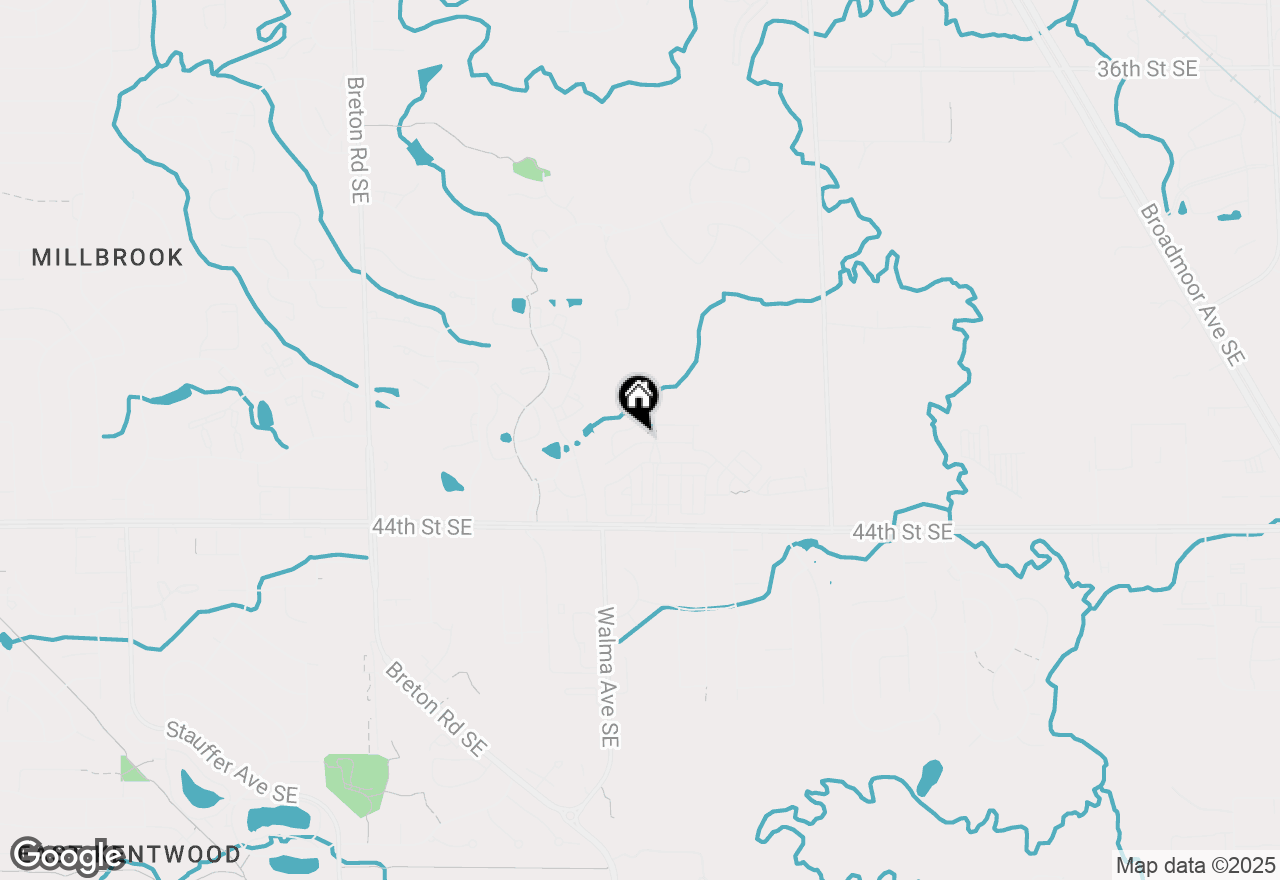 Map of 2831 W Highgate Street Se #32, Kentwood, MI 49512