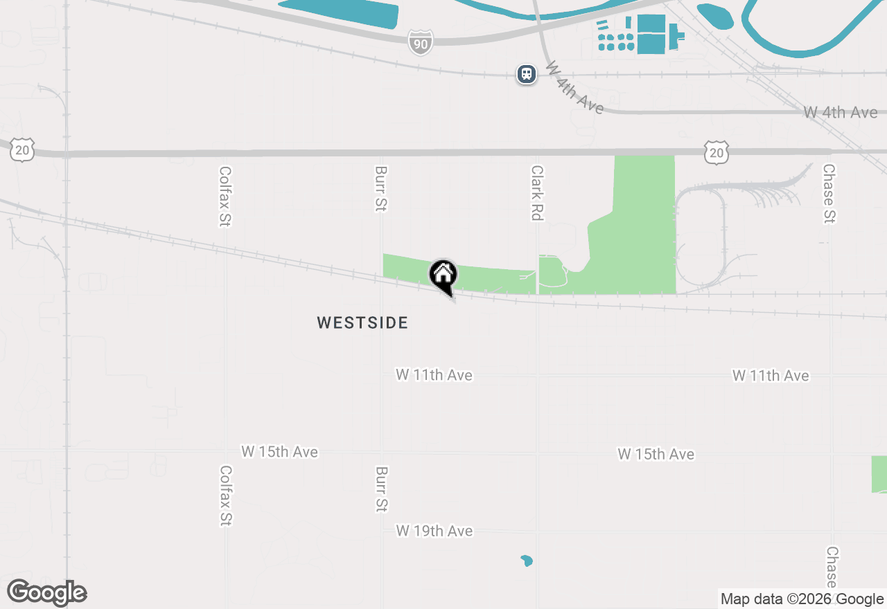 Map of 5035 W 9th Avenue, Gary, IN 46406