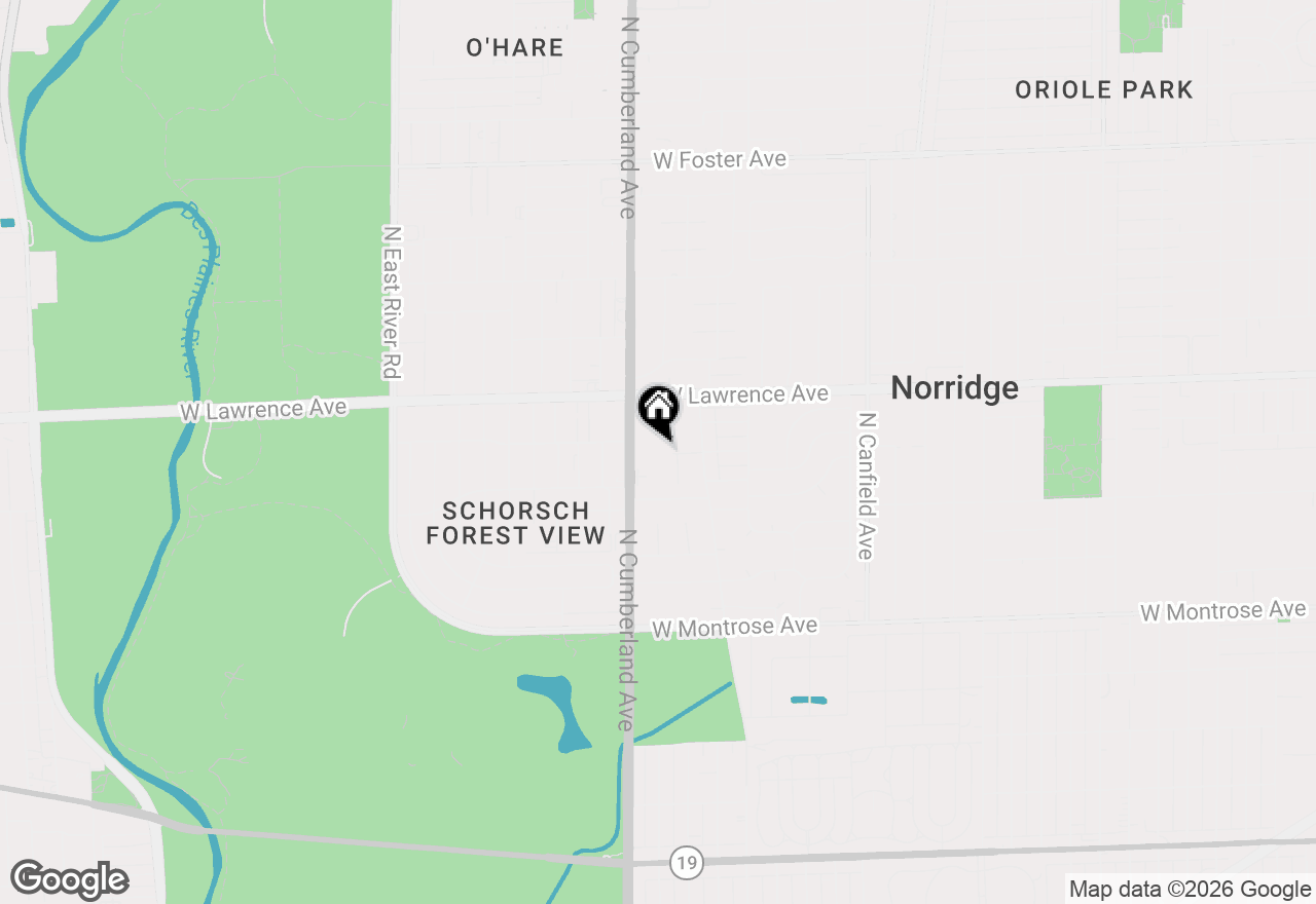 Map of 4701 N Cumberland Avenue #30, Norridge, IL 60706