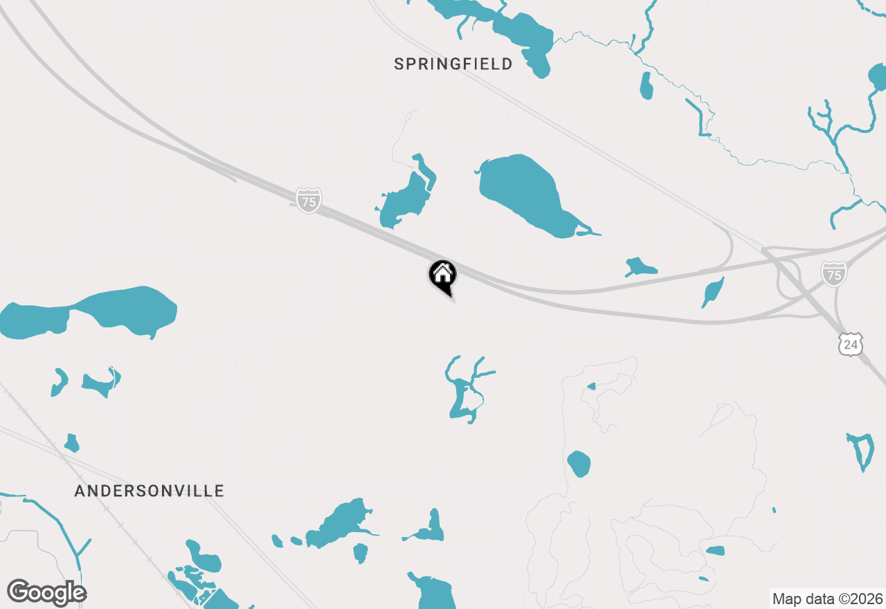 Map of 6985 Springcrest Court, Clarkston, MI 48346