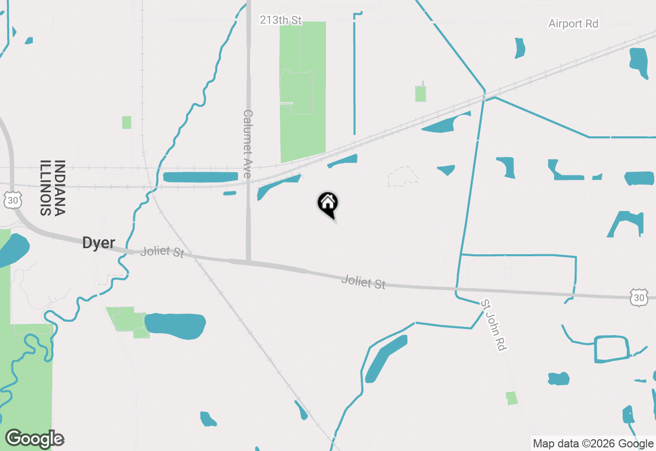 Map of 1880 Great Lakes Drive, Dyer, IN 46311