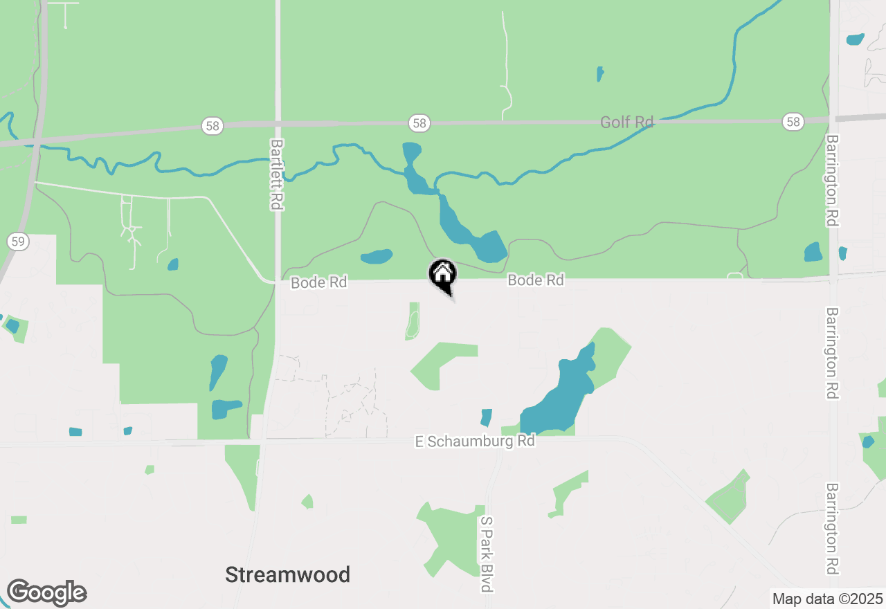 Map of 522 Dana Lane, Streamwood, IL 60107