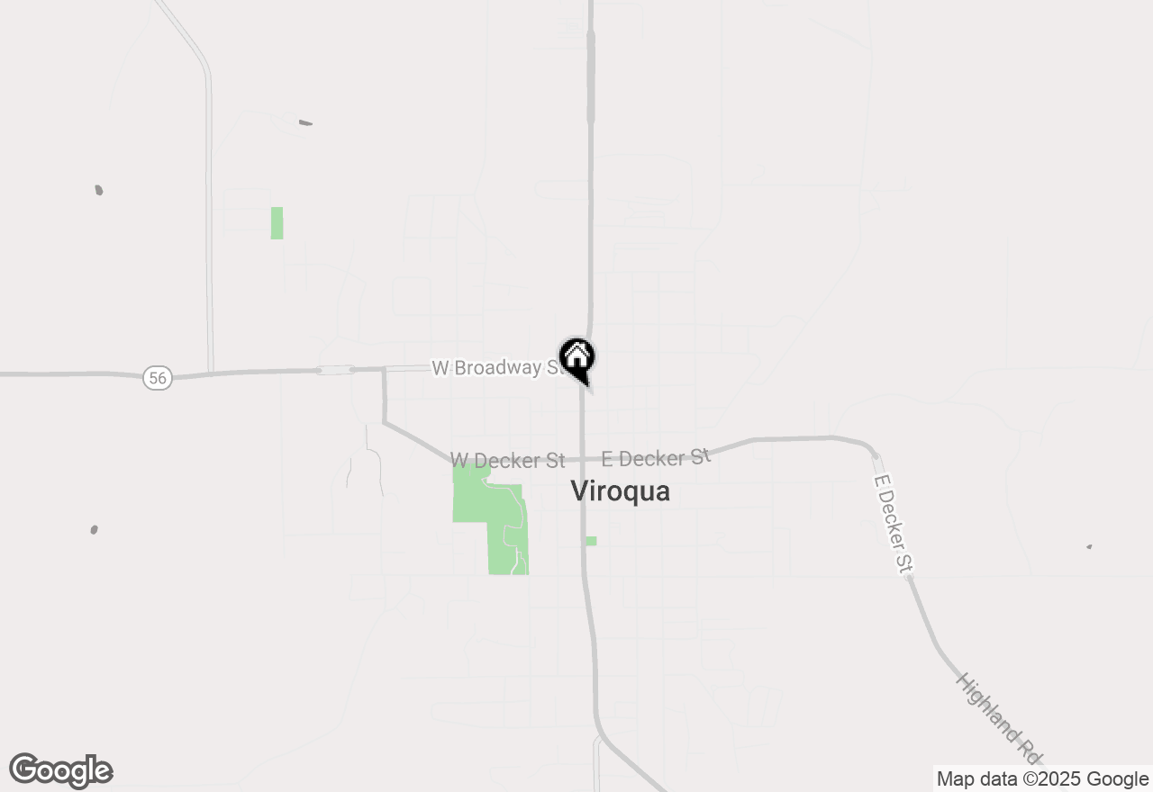 Map of 418 N Main St, Viroqua, WI 54665