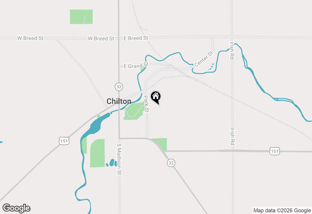 Map of 228 Saratoga St, Chilton, WI 53014