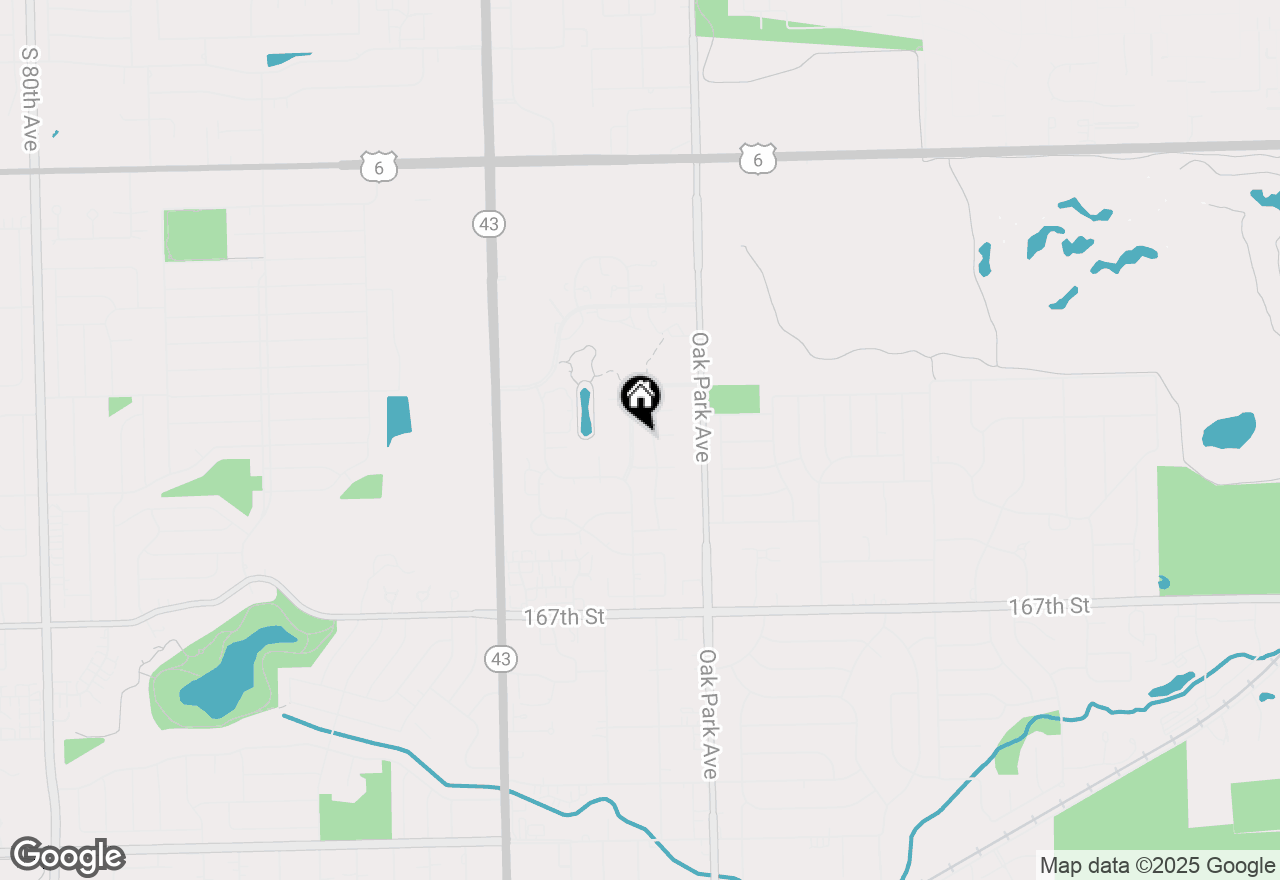 Map of 16339 Brementowne Drive, Tinley Park, IL 60477