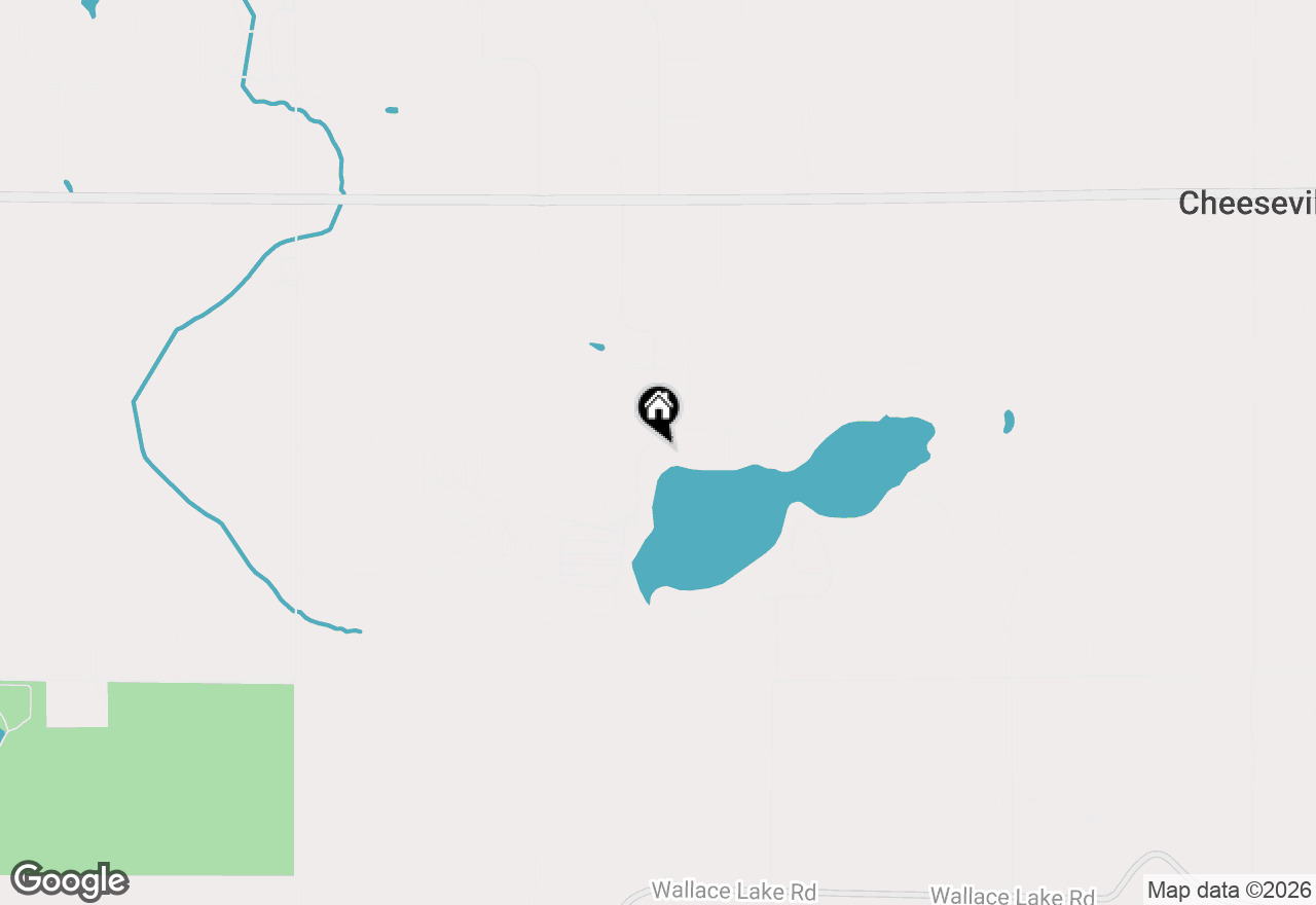 Map of 1395 Lakeview Rd, West Bend, WI 53090