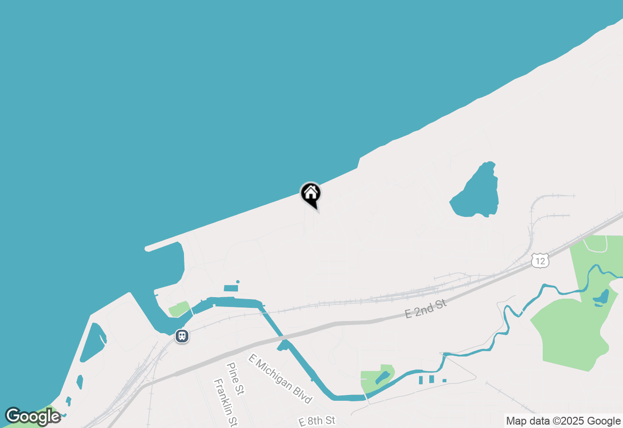 Map of 200 Lake Shore Drive #D, Michigan City, IN 46360