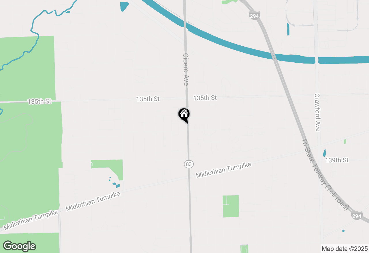 Map of 13636-13650 S Cicero Avenue, Crestwood, IL 60418