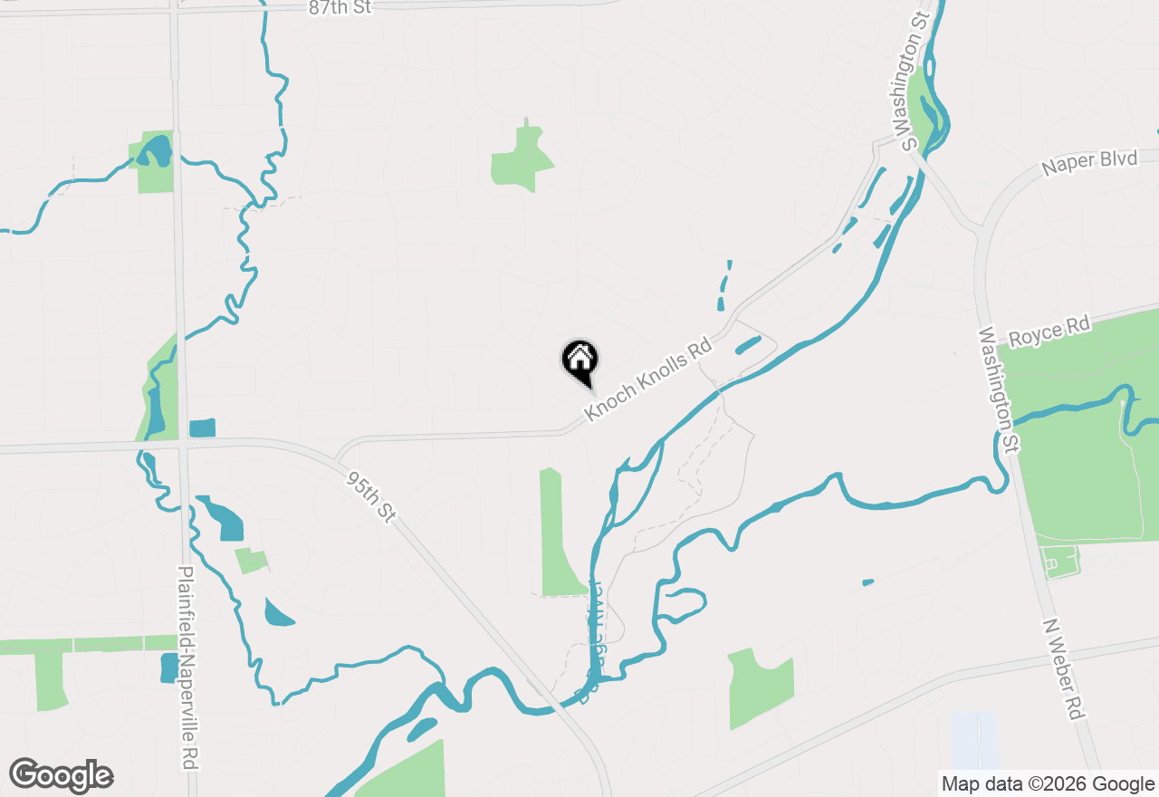 Map of 2817 Modaff Road, Naperville, IL 60565