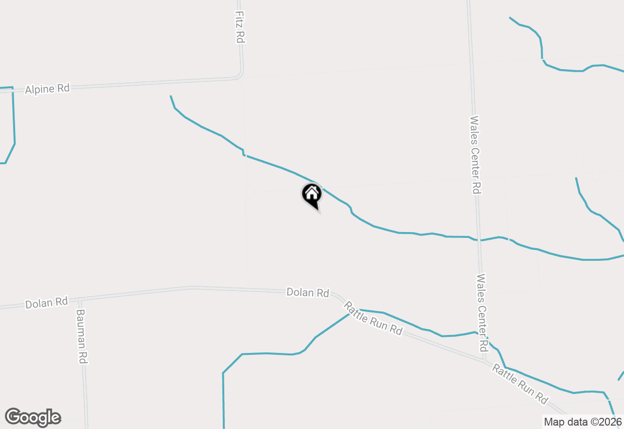 Map of 9227 Yager Road, Columbus, MI 48063