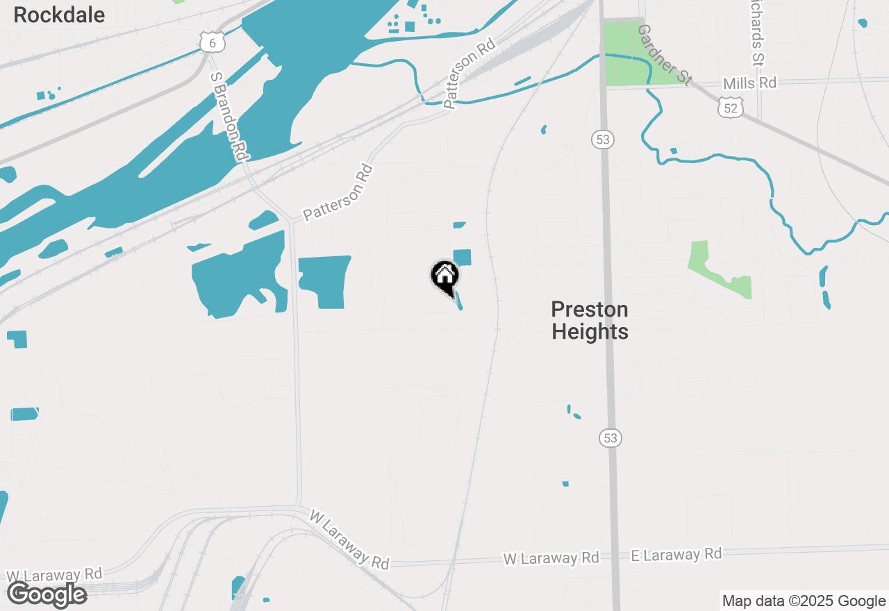 Map of 2002 Mckinley Avenue, Joliet, IL 60436