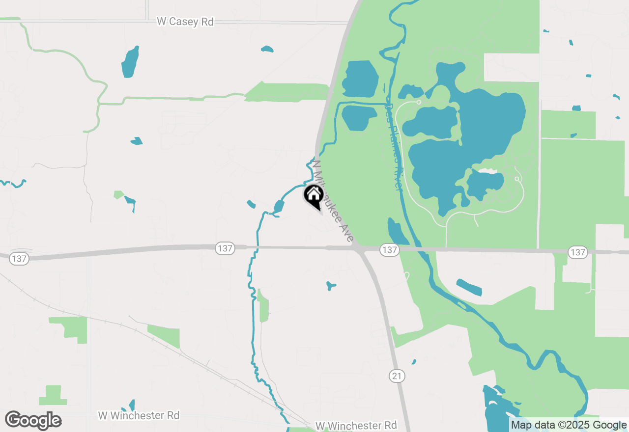 Map of 246 Cater Lane, Libertyville, IL 60048