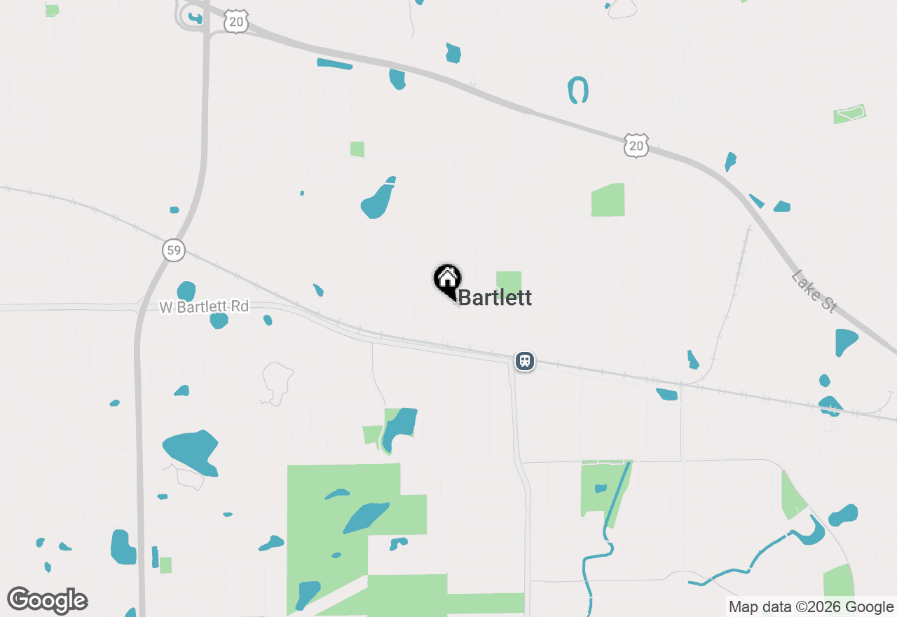 Map of 109 S Western Avenue, Bartlett, IL 60103