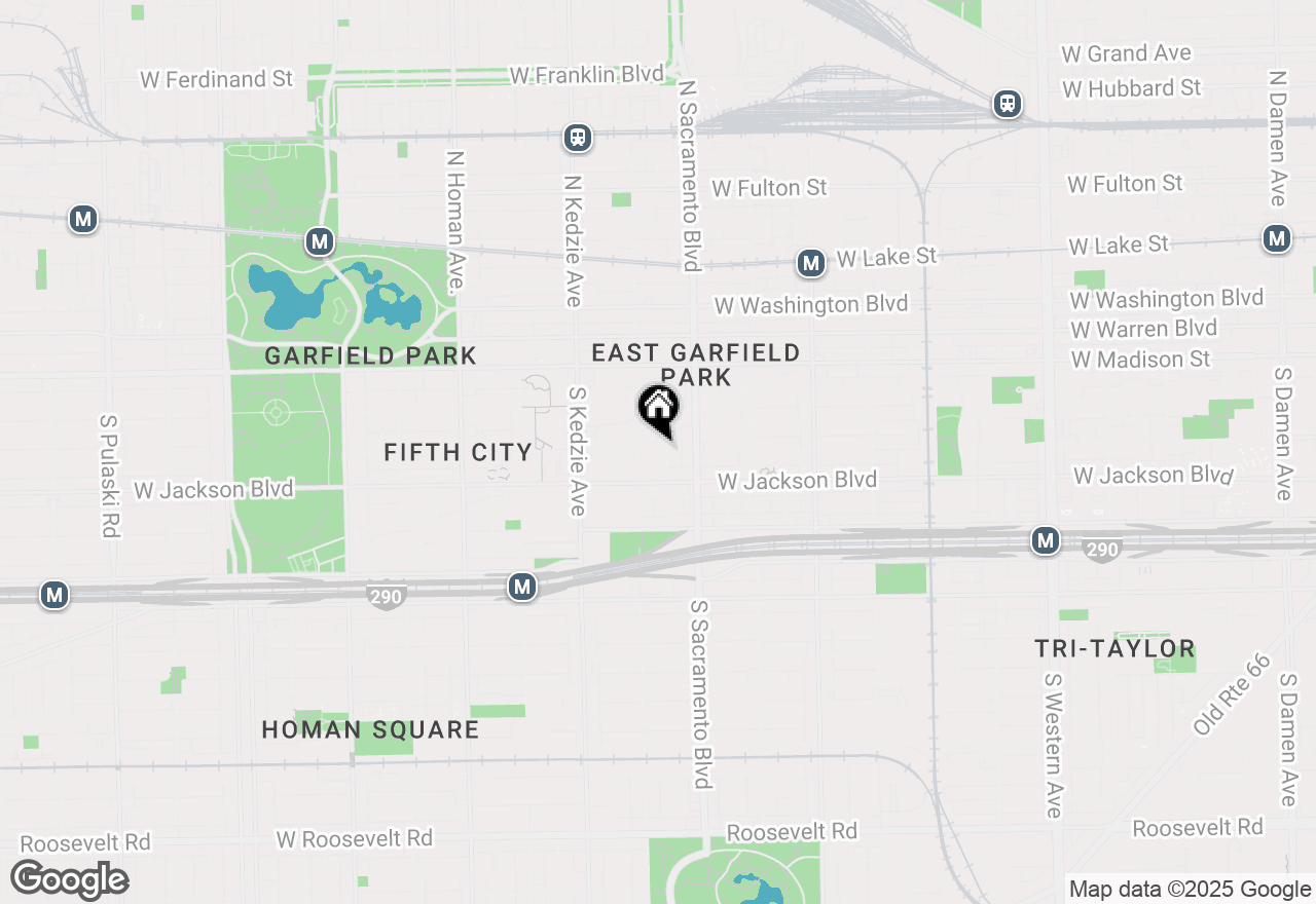 Map of 144 S Whipple Street, Chicago, IL 60612