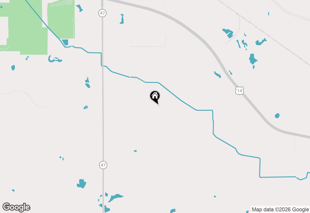 Map of 1554 Fox Sedge Trail, Woodstock, IL 60098