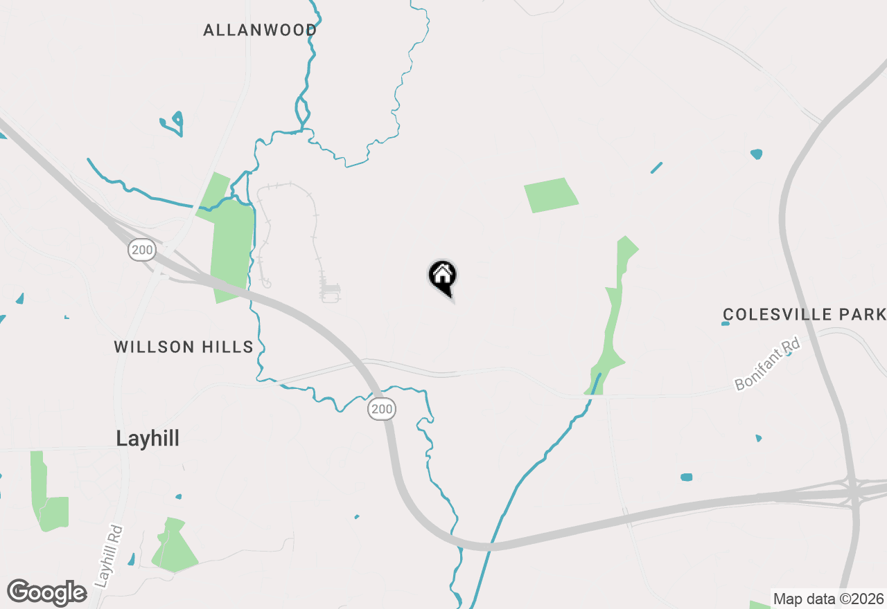 Map of 14428 Jaystone Drive, Silver Spring, MD 20905