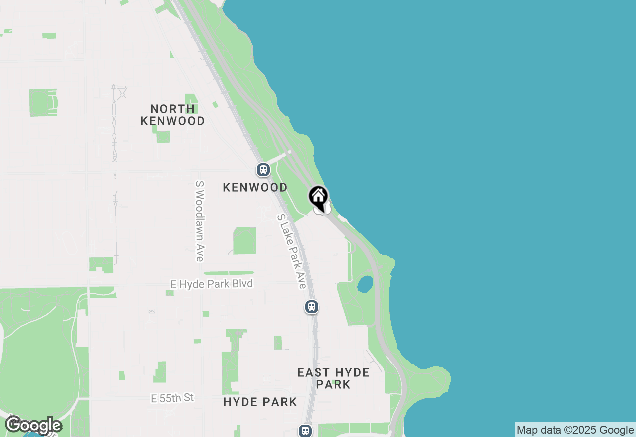 Map of 4800 S Chicago Beach Drive #513N, Chicago, IL 60615