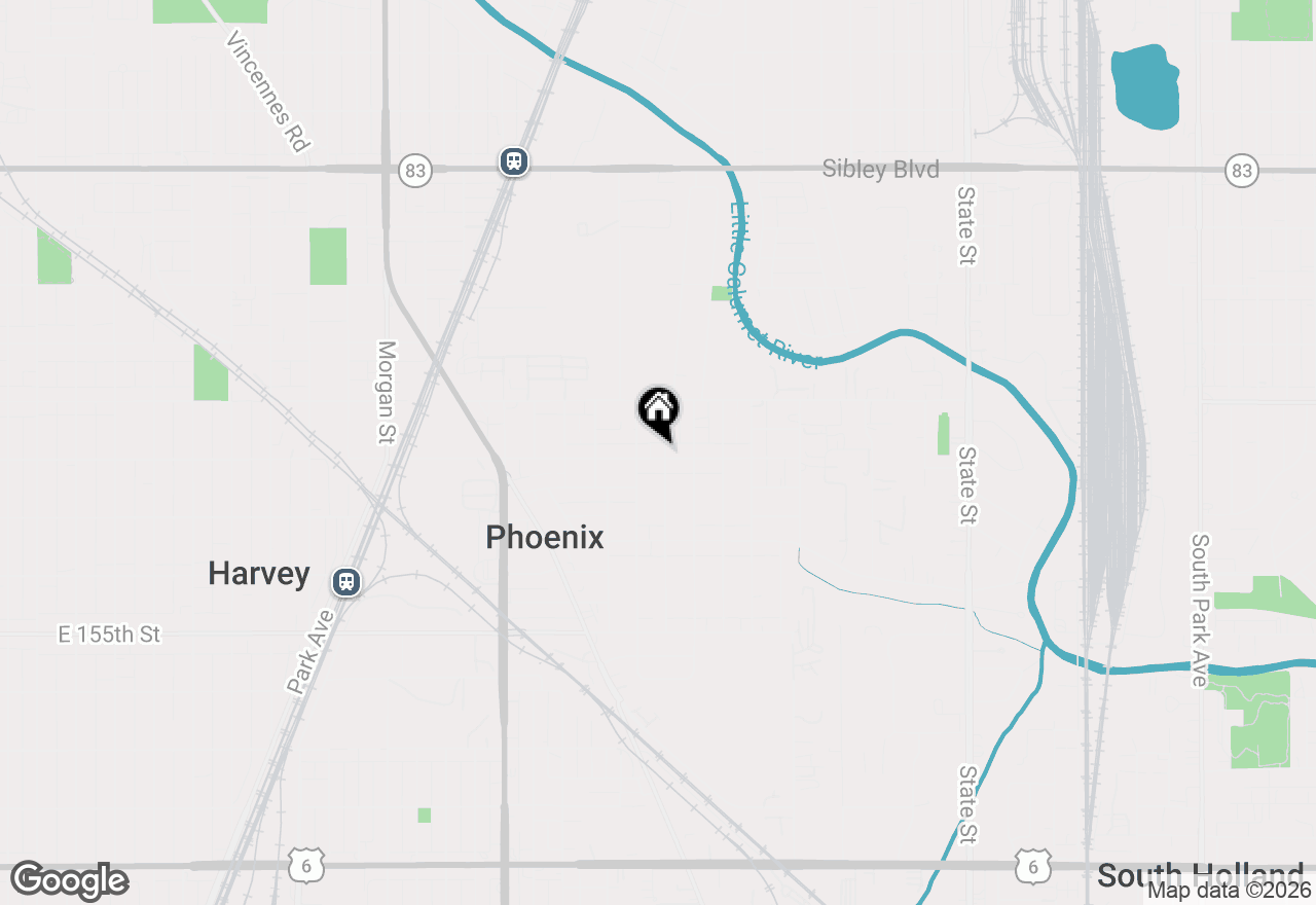 Map of 718 E 152nd Street, Phoenix, IL 60426