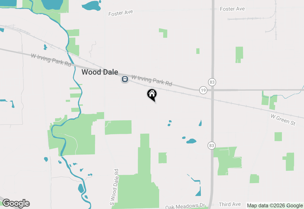 Map of 151 Catalpa Avenue, Wood Dale, IL 60191