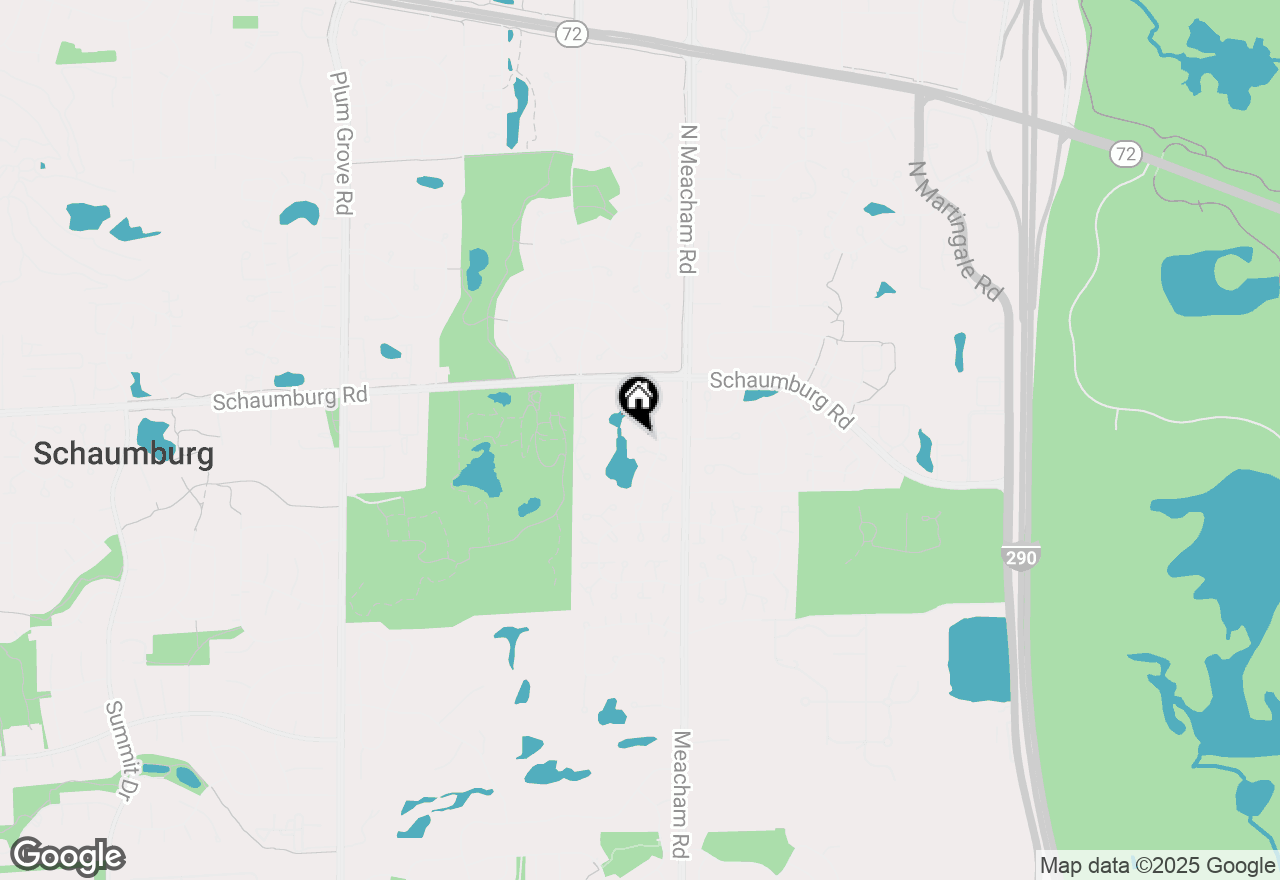 Map of 1300 Woodside Court #B1, Schaumburg, IL 60193