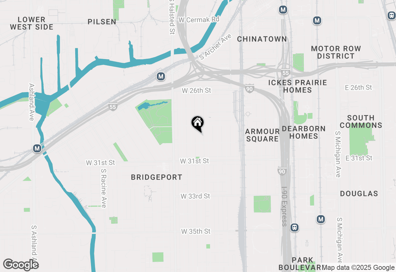 Map of 2936 S Lowe Avenue, Chicago, IL 60616