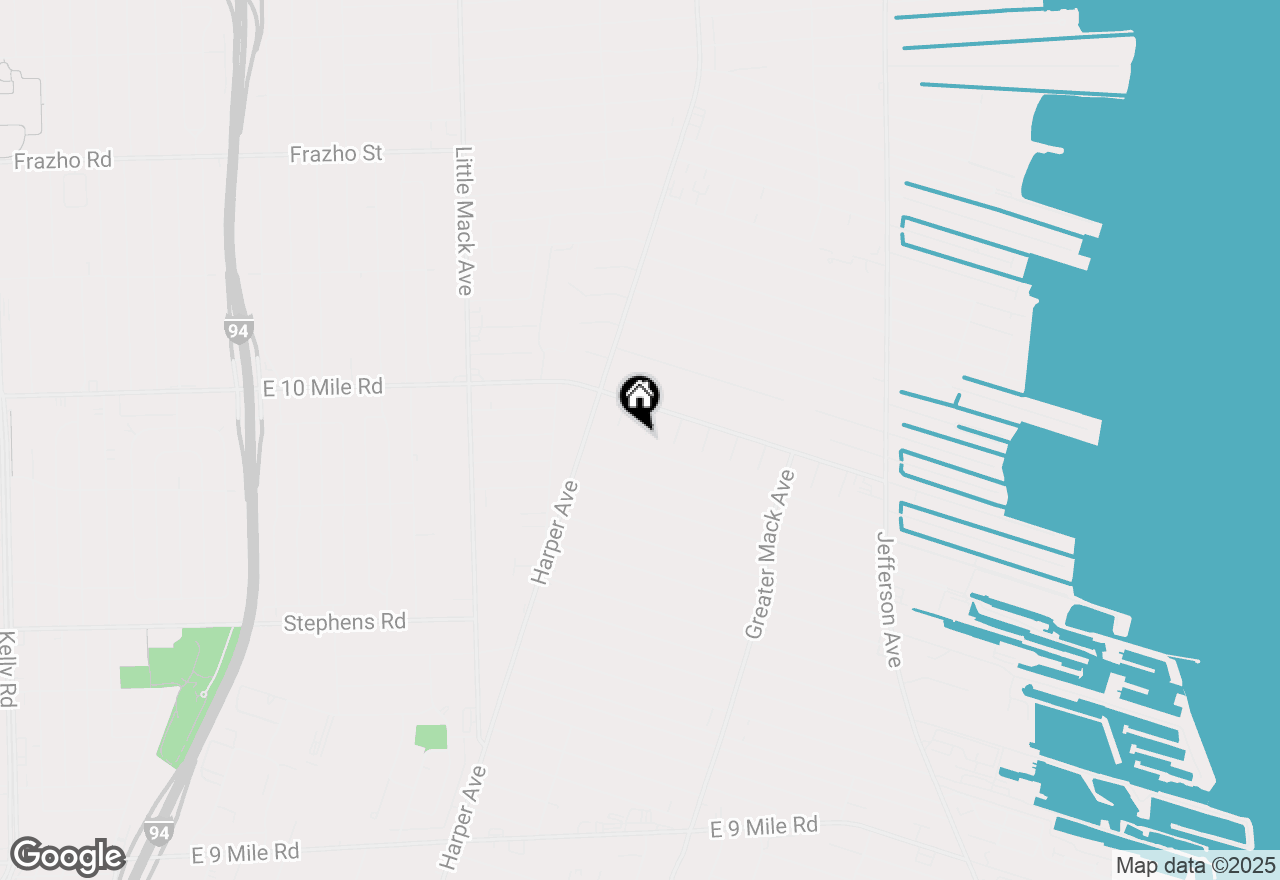 Map of 21631 Lange Street, St. Clair Shores, MI 48080