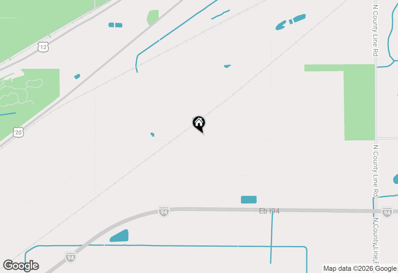 Map of 575 Old Chicago Road, Michigan City, IN 46360