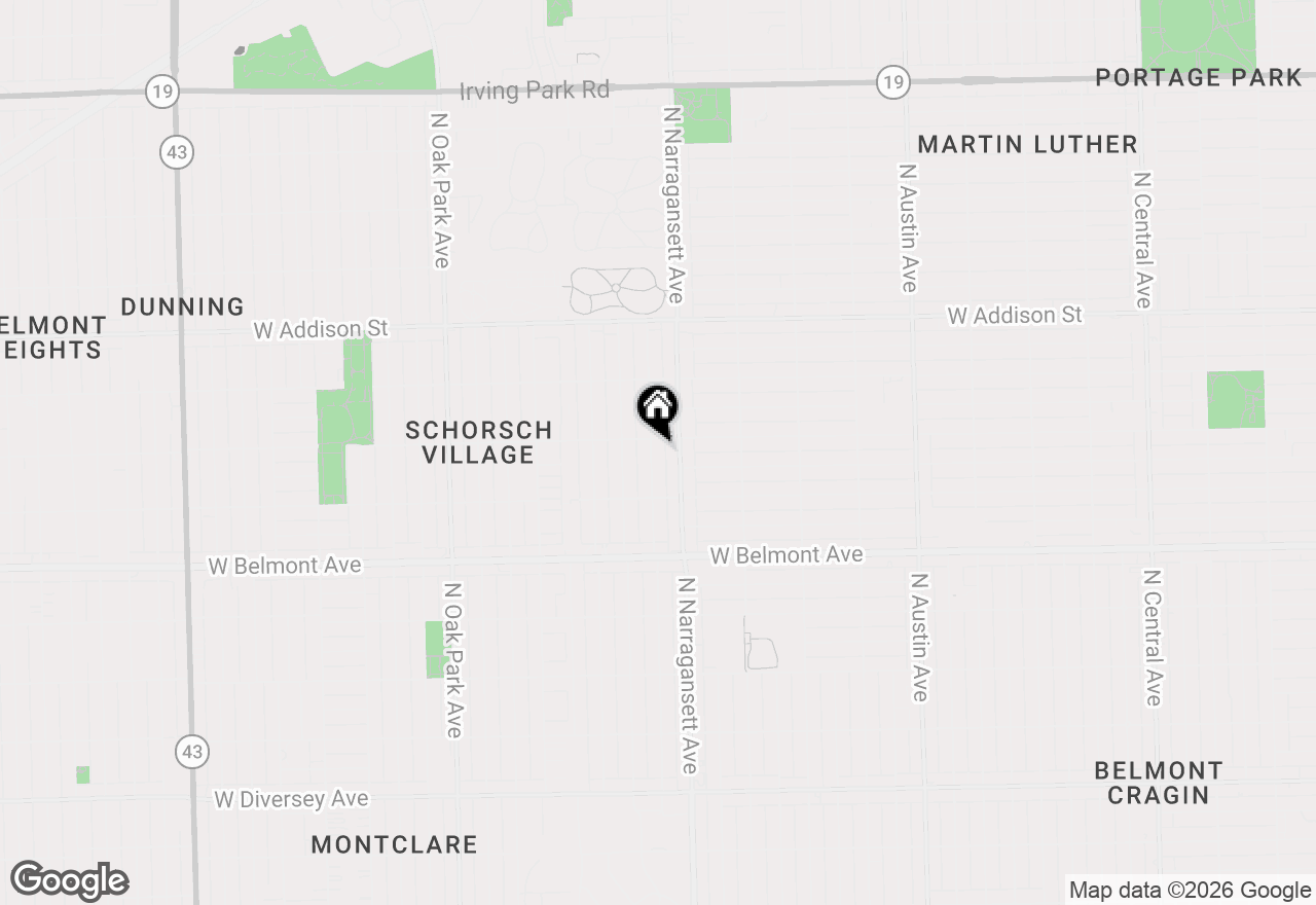 Map of 3351 N Nagle Avenue, Chicago, IL 60634